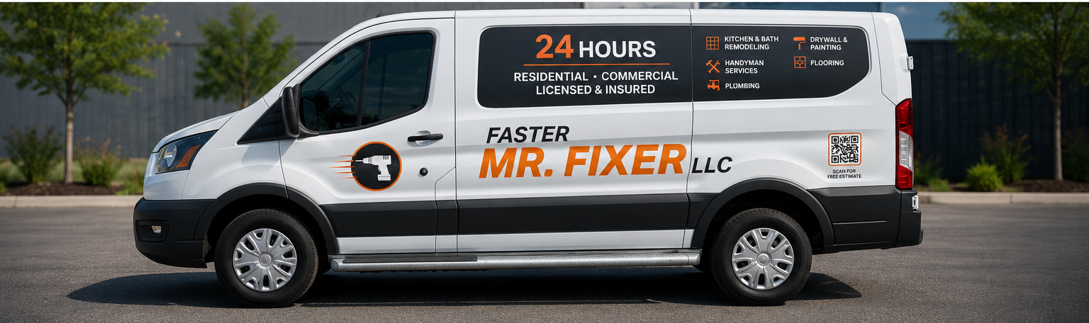 Mr. Fixer LLC branded service van